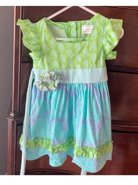 Shrimp and grits sister set 2-3T and  5/6